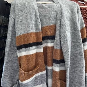 Pink Lily Colorblock Cardigan